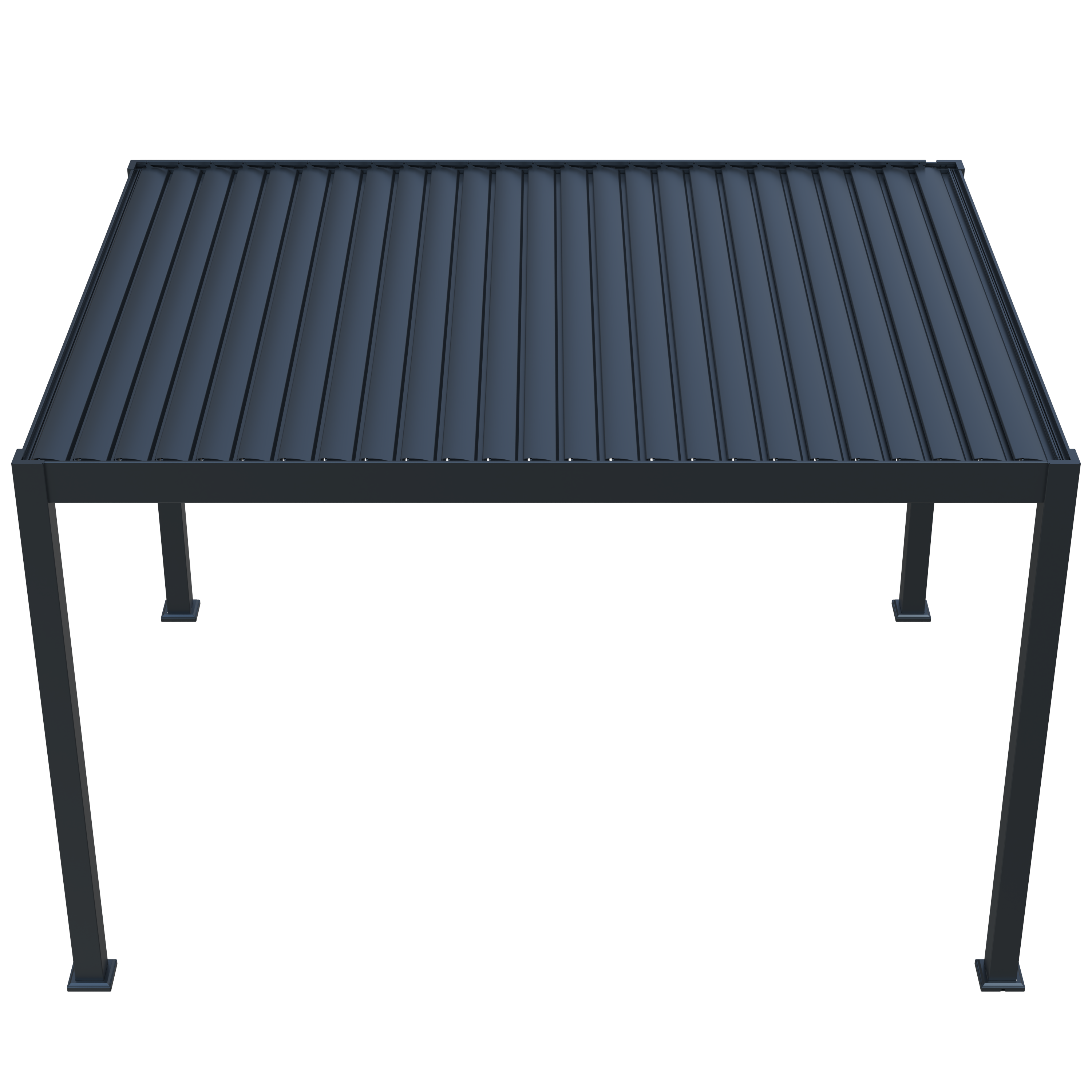 Bioklimatikus pergola, Komplex elektromos 4x3 bioklimatikus pergola