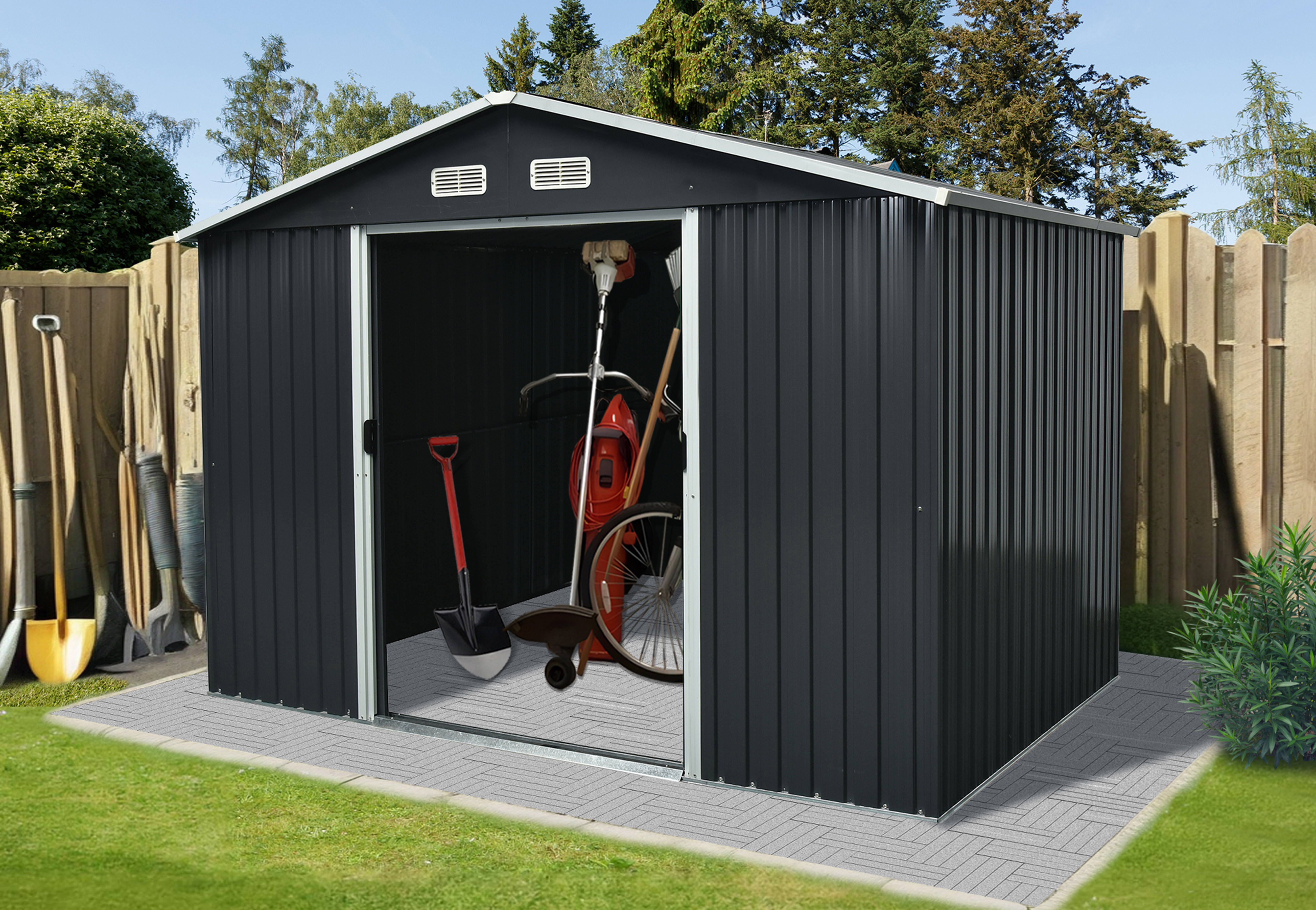 Komplex fém szerszámtároló