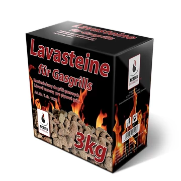 Activa természetes lávakő 3 kg 30*50 cm felületre