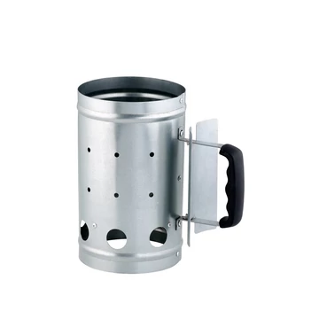 Activa rozsdamentes faszén begyújtó kémény 17x27,5cm foggantyúval