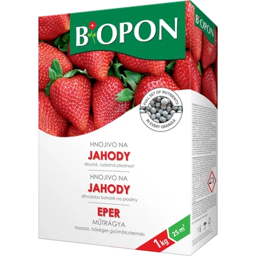 Biopon Eper műtrágya, 1 kg, 25 m2-ig