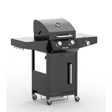 Riwall RGG 21 - gázüzemű grillsütő 10 kW, 2+1 gázégővel