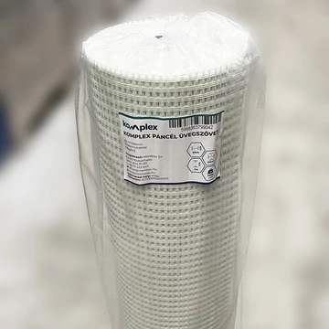 Komplex PÁNCÉL üvegszövet (fehér) 320g/m2 50m2/tekercs
