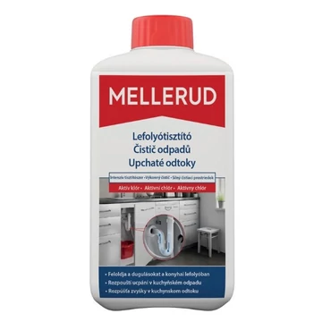 Mellerud Lefolyótisztító intenzív tisztítószer aktív klór 1 liter