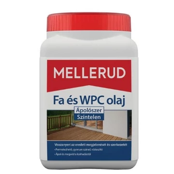 Mellerud Fa és WPC olaj ápolószer színtelen 0,75 l