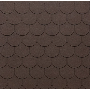 Tegola hódfarkú zsindely ECOROOF 032 barna mix 2,32m2/csomag