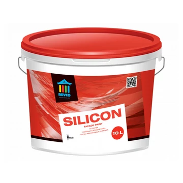 Revco Szilikon Homlokzatfesték B1, fehér 10 l
