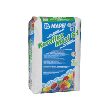 Mapei Keraflex Maxi S1 Kerámiaburkolat ragasztóhabarcs (C2TES1) szürke 25 kg