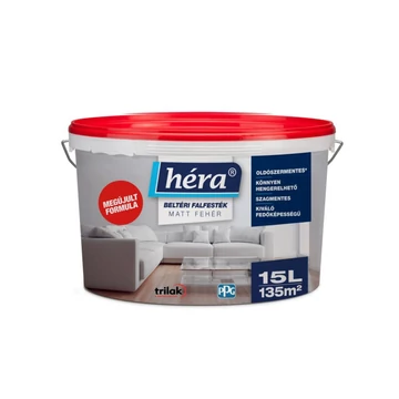 Trilak Héra Belső falfesték piros tetős oldószer mentes 15 l