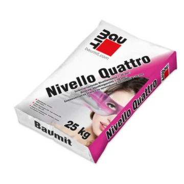 Baumit Nivello Quattro Önterülő aljzatkiegyenlítő, beltéri 1-20 mm 25 kg 1200 kg/raklap