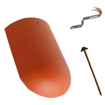 Terrán Kezdő kúpcserép (Danubia, Synus, Rundo) Elegant tégla