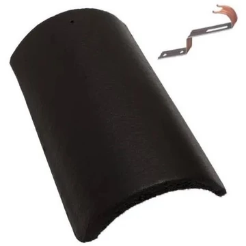 újHáz Standard/Synus Kúpcserép Elegant fekete