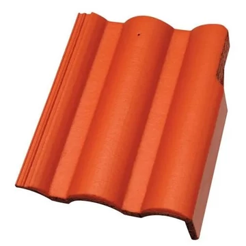 Terrán Renova Plus Szegélycserép bal ColorSystem tégla