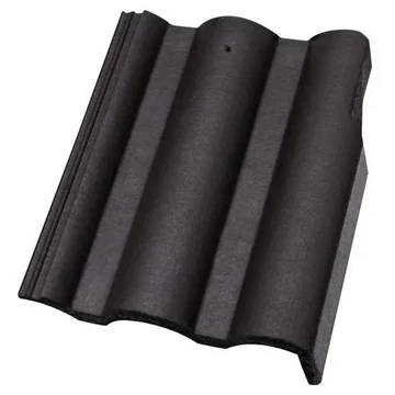 Terrán Renova Plus Szegélycserép bal ColorSystem fekete