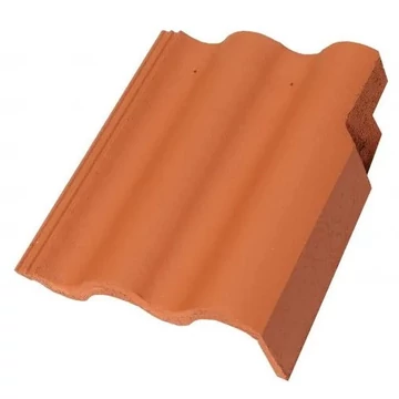 Terrán Synus Szegélycserép bal ColorSystem mogyoróbarna