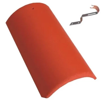 újHáz Standard/Synus Kúpcserép Colorsystem meggypiros