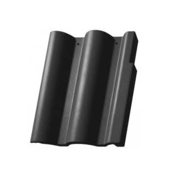 újHÁZ Toscana Classic beton szegélycserép jobbos antracit