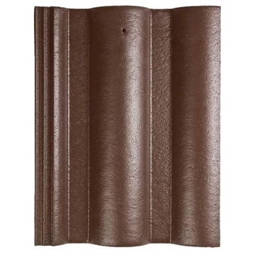 újHÁZ Toscana Lux Matt beton alapcserép barna