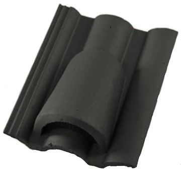 újHÁZ Toscana Classic beton szellőzőcserép kupakkal antracit (44 db/rkl)