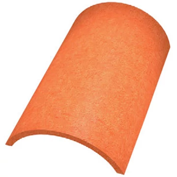 újHÁZ Toscana Lux Matt beton kúpcserép (rögzítőkapoccsal) téglavörös (160 db/rkl)