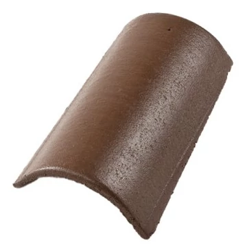 újHÁZ Toscana Lux Matt beton kúpcserép (rögzítőkapoccsal) barna (160 db/rkl)