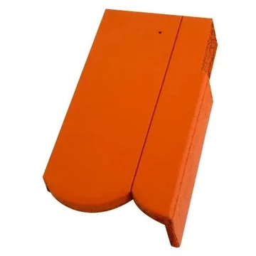 Terrán Rundo 3/4-es szegélycserép jobb Elegant tégla (60 db/rkl)