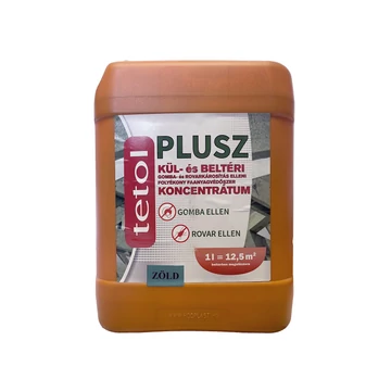 Kemikál Tetol Plusz Faanyagvédőszer zöld 5 l