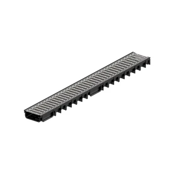 Aco SELF Easyline 50 Műanyag folyóka horganyzott acél ráccsal 1 m