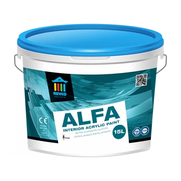 Revco Alfa Beltéri falfesték B1, 15 l