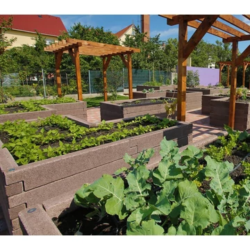 Durisol magaságyás "L" alakzat