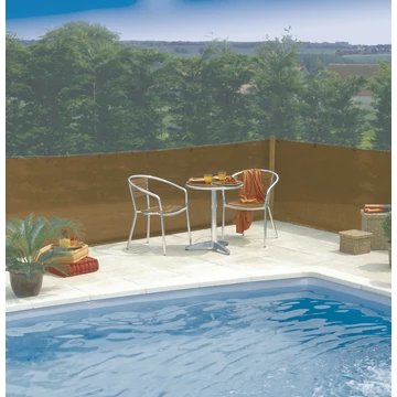 Nortene Extranet árnyékoló háló, barna, 2x10m