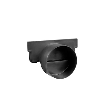 Komplex bekötő elem, alacsony kültéri folyókához, 75 mm-es