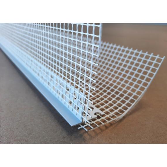 Komplex T alakú hálós balkon profil 145g, 10x10cm, 2,5fm