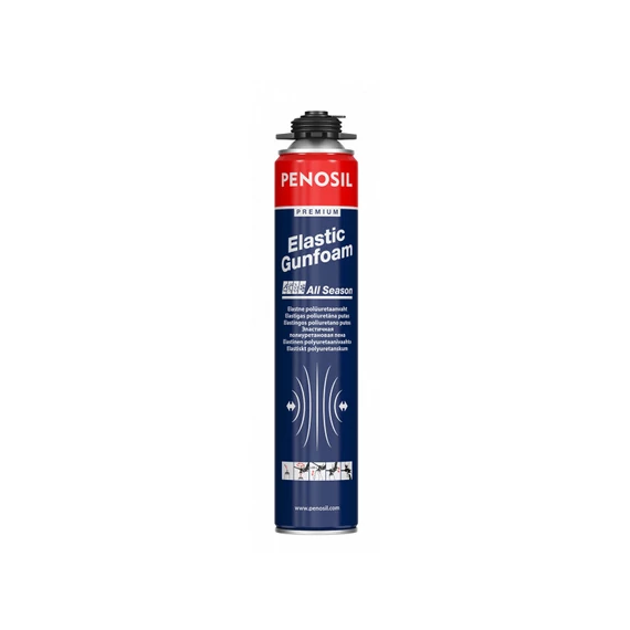 Penosil Elastic Gunfoam all season pisztolyos purhab, nagyon rugalmas 750ml 4 évszak