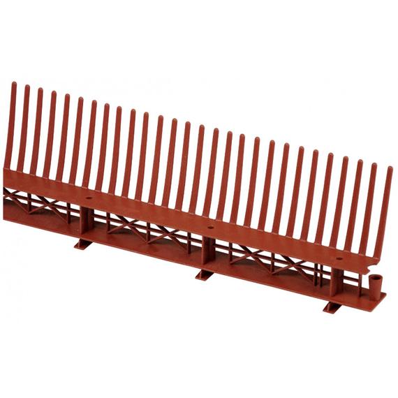 Komplex Fésűs szellőzőléc 80/1000mm vörös