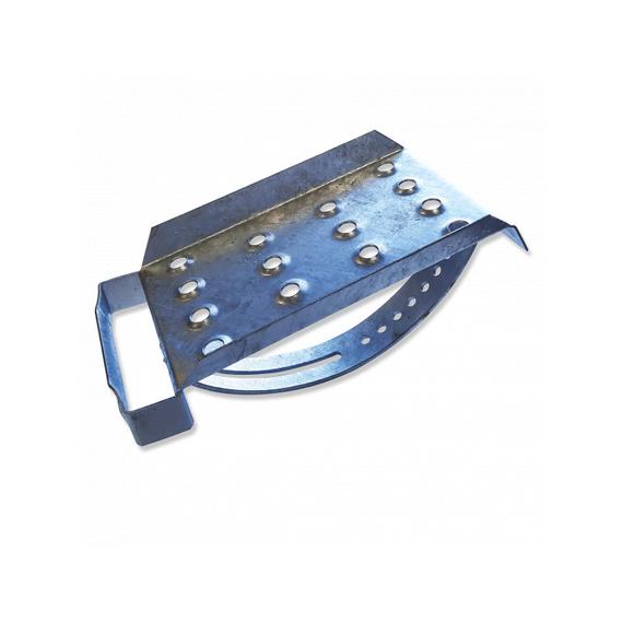 KOMPLEX Tető biztonsági lépcsőfok galvanizált 180x250 mm