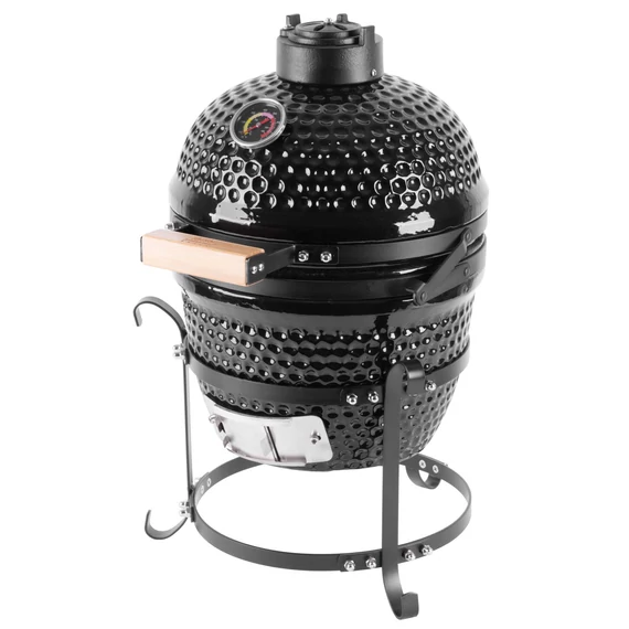 SLTR Grill Strend Pro Kamado Egg 13&quot; fekete - 27 cm átmérő