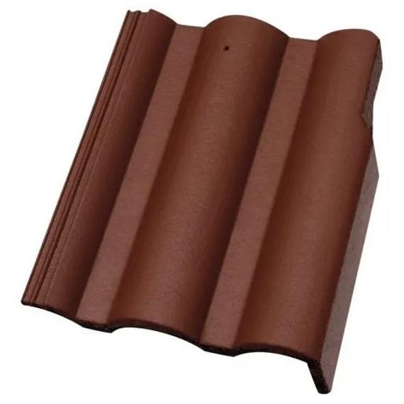 Terrán Renova Plus Szegélycserép jobb ColorSystem barna