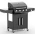 Kép 1/3 - Riwall RCG 41 - gázüzemű grillsűtő 15kW, 4+1 gázégővel