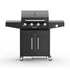 Kép 2/3 - Riwall RCG 41 - gázüzemű grillsűtő 15kW, 4+1 gázégővel
