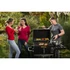 Kép 5/5 - Riwall RCG 60 - faszenes grillsütő nyitva grill party