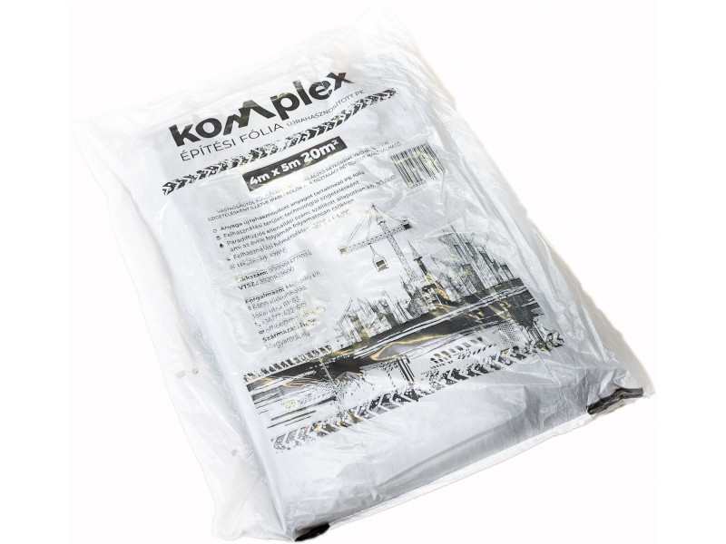 Komplex PE Takarófólia Építési (90my) 20 m2