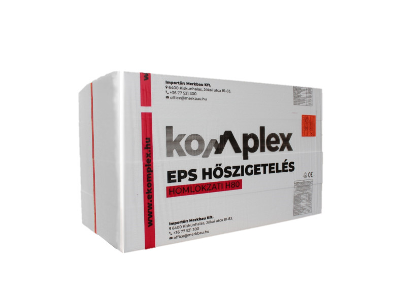 Komplex polisztirol EPS H80/10mm  25m2/csomag