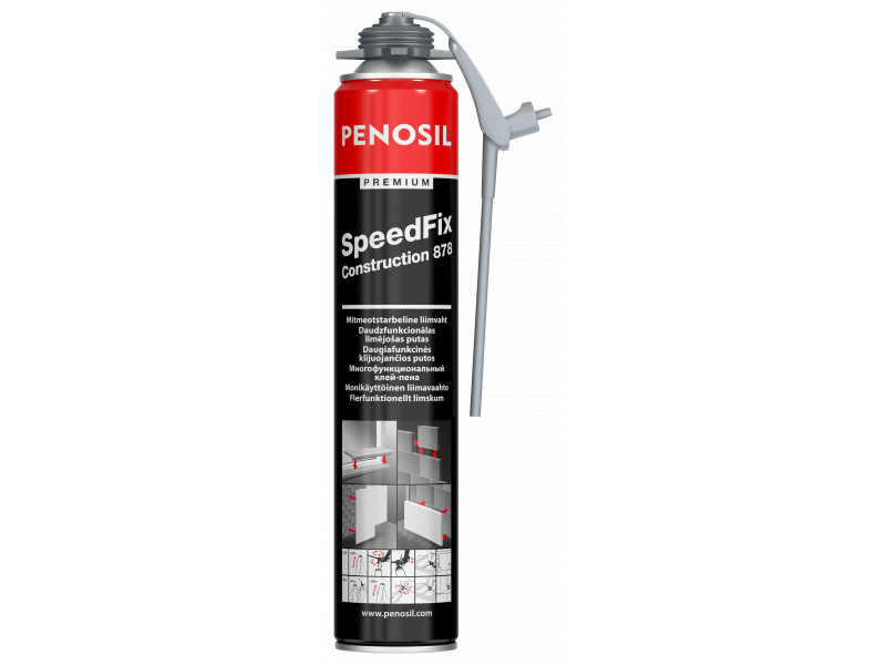 Penosil SpeedFix construction 878 pisztolyos gyors ragasztóhab 750ml