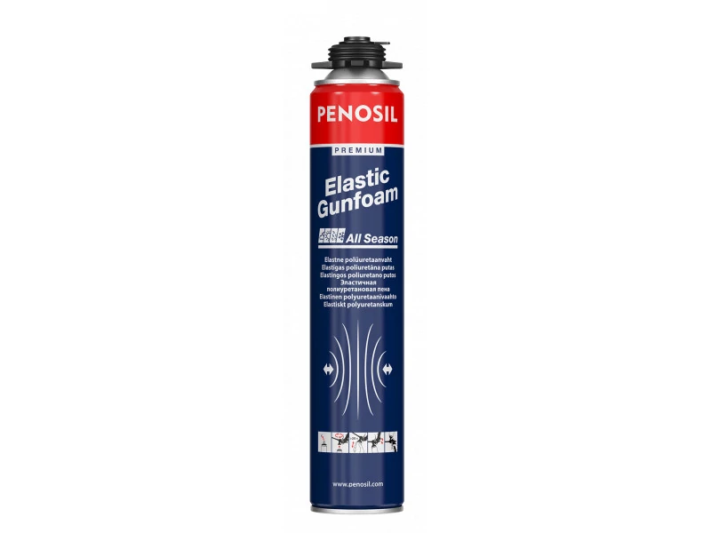 Penosil Elastic Gunfoam all season pisztolyos purhab, nagyon rugalmas 750ml 4 évszak