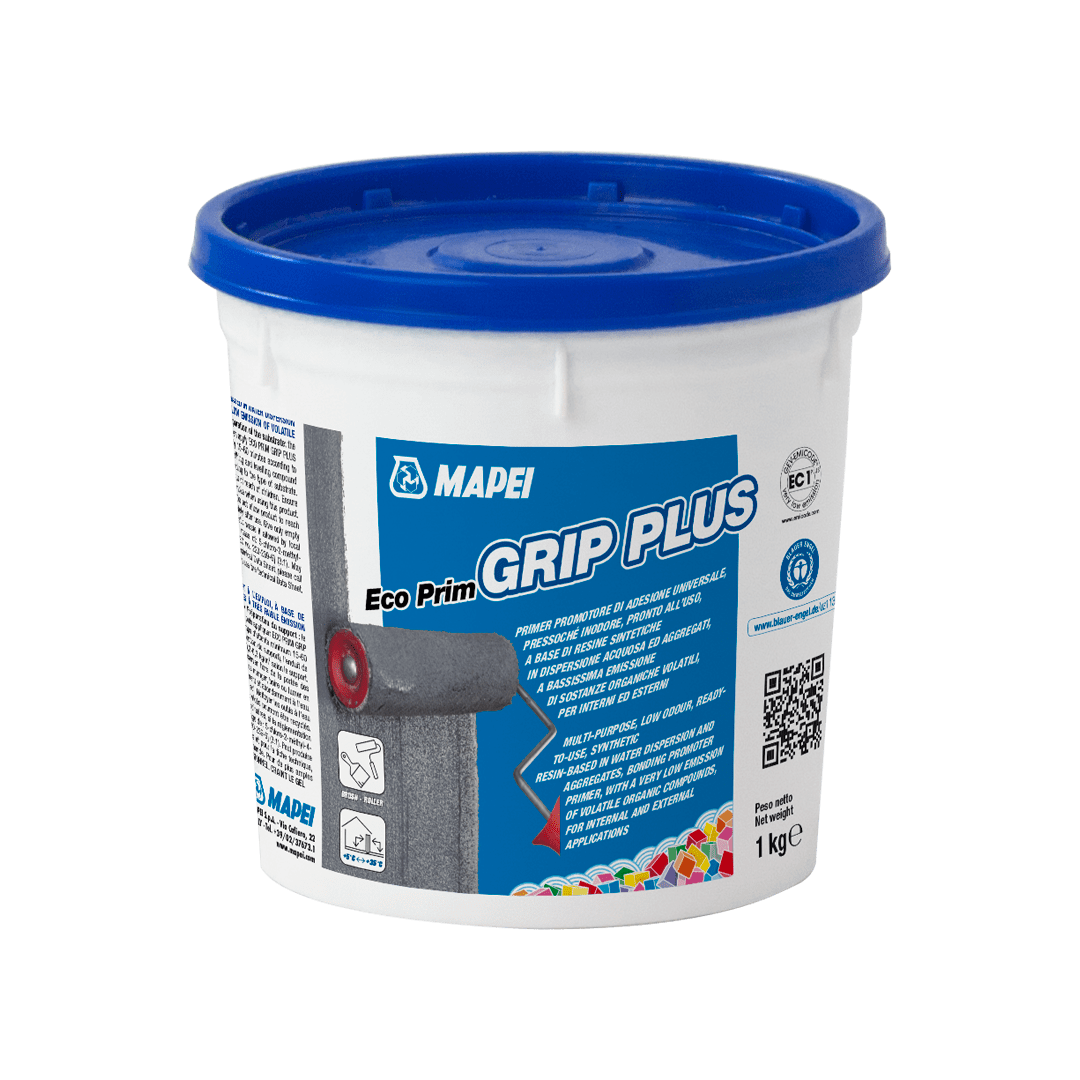 Mapei Eco Prim Grip Plus Alapozó aljzatkiegyenlítőhöz, csemperagasztóhoz 1 kg