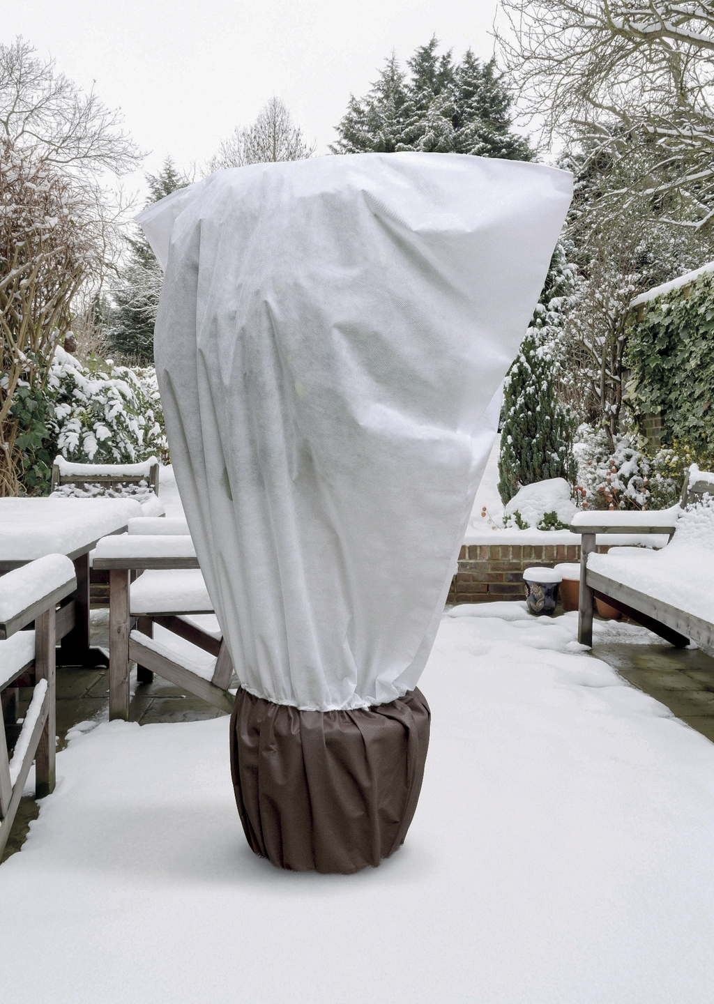 Nortene MAXIFLEECE 60 és 80 g/m2 PP átteleltető növénytakaró 2 db zsák/csomag fehér 2x2,1m