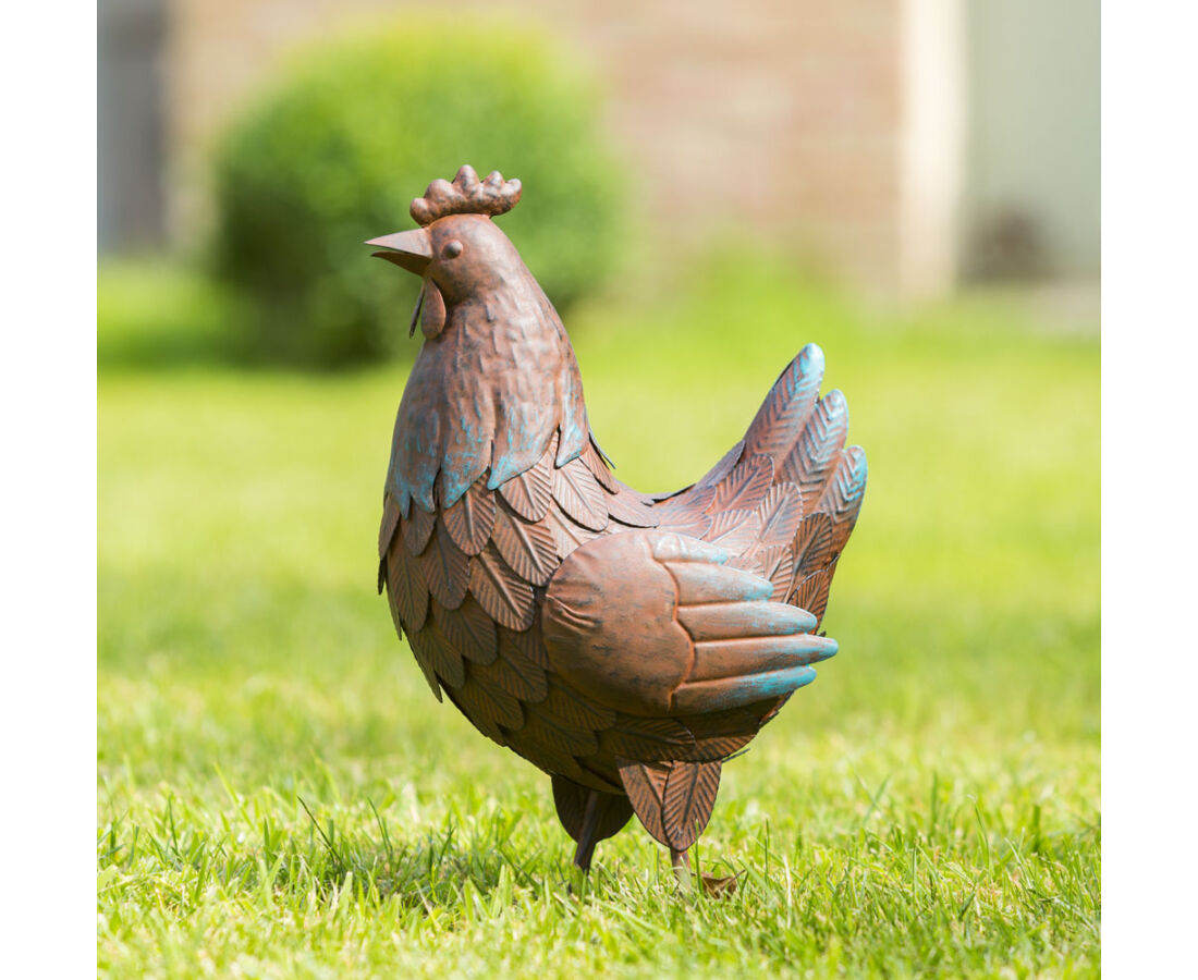 Nortene Picota Tyúk figura fémből