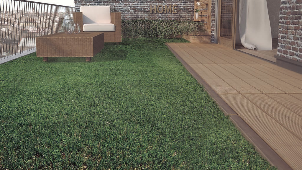 Nortene ZURICH EVOLUTION 40 műfű zöld-barna 2x20m 40m2 tekercsben